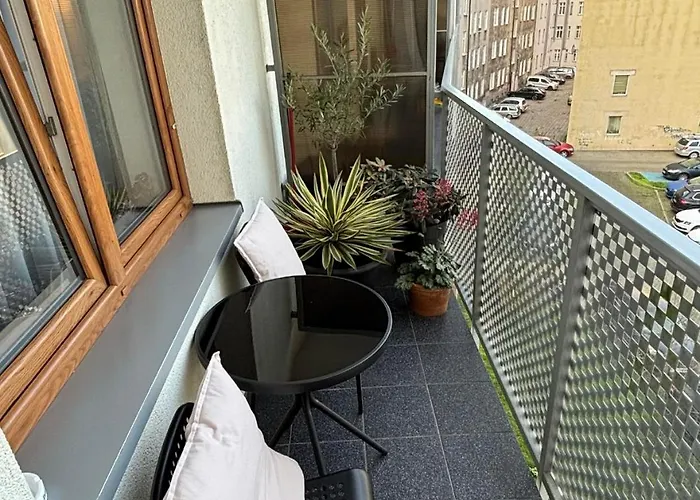 公寓 Champion-free Parking-posciel Hotelowa 什切青